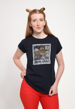 RUGRATS SQUAD PHOTO - T-shirts print - navy blue