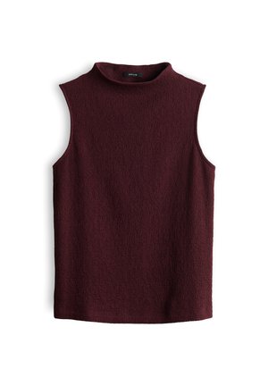 OPUS, SLIM CRINKLE FIT - Top - cherry jam