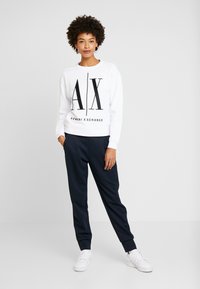 Armani Exchange FELPA - Felpa - white