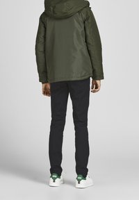 Jack & Jones Junior JJIGLENN JJORIGINALAM JR - Vaqueros slim fit - black denim