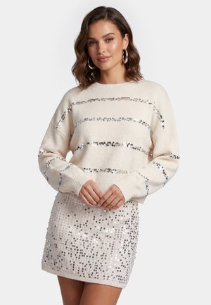 faina, Pullover - offwhite