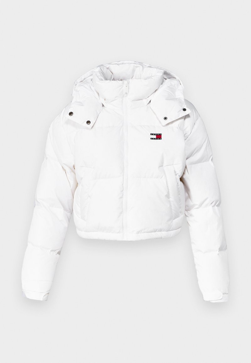 Tommy Jeans Gewatteerde jas wit Tommy Jeans Gewatteerde jas wit