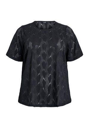Zizzi T-shirt print - black