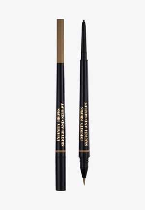 INFINITY POWER BROWS - SKETCH AND SCULPT LIQUID LINER & PENCIL - Eyebrow pencil - blonde