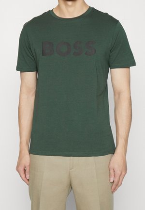 BOSS T-shirt print - green
