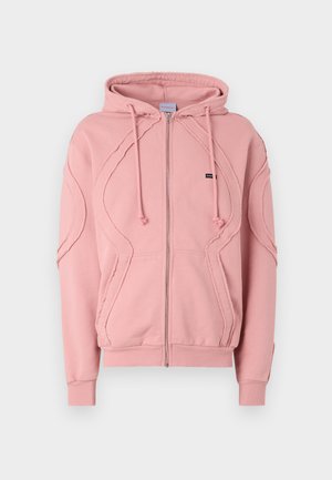 DRAWSTRING HOODIE - Mikina na zip - pink