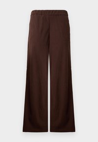 ONLVICKY WIDE PANT - Pantalones - seal brown