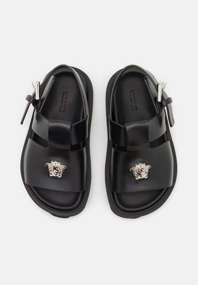 Versace Σανδάλια - black/palladium