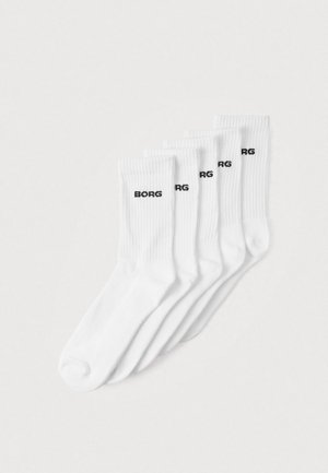ESSENTIAL CREW SOCK 5 PACK - Zoknik - white