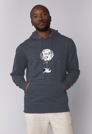 FUNNY SPACEMAN - Sweat à capuche - india ink grey