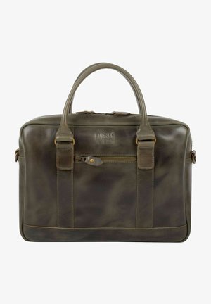 Buckle & Seam EVERETT - Aktentasche - olive