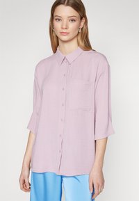 JDY DIVYA 3/4 LOOSE NOOS - Button-down blouse - mauve shadows