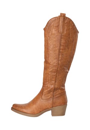 Salinyang, Cowboy/Biker boots - braun