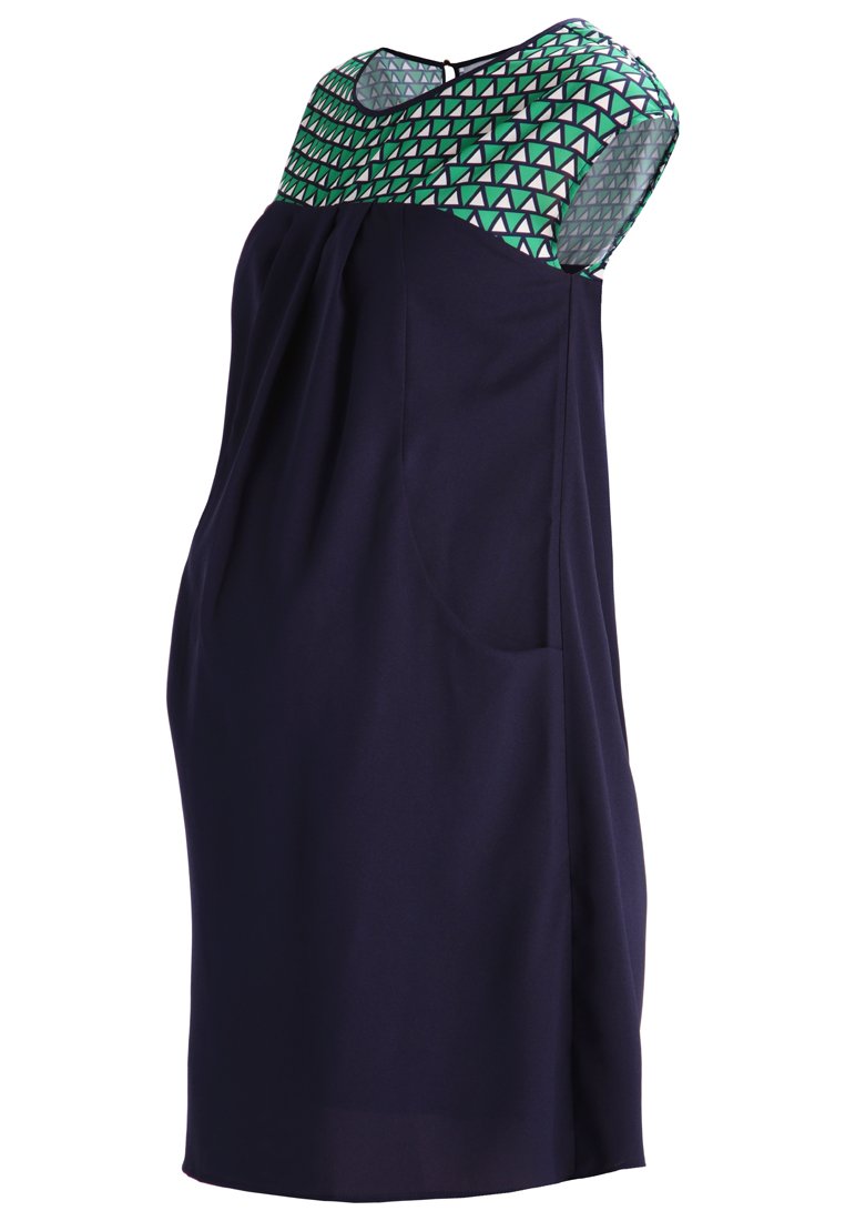 Spring Maternity Jurk donkerblauw Spring Maternity Jurk donkerblauw