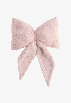 Next, 3D FAUX FUR BOW - Dekokissen - just pink