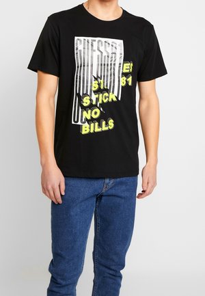 T-shirt print - black