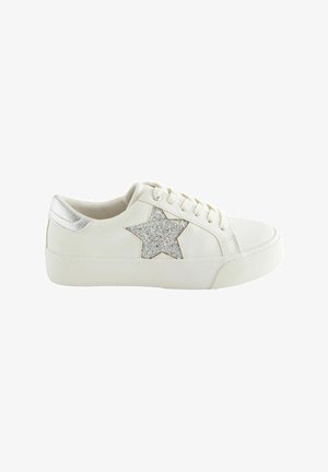 FOREVER COMFORT CHUNKY STAR  - Trainers - white silver