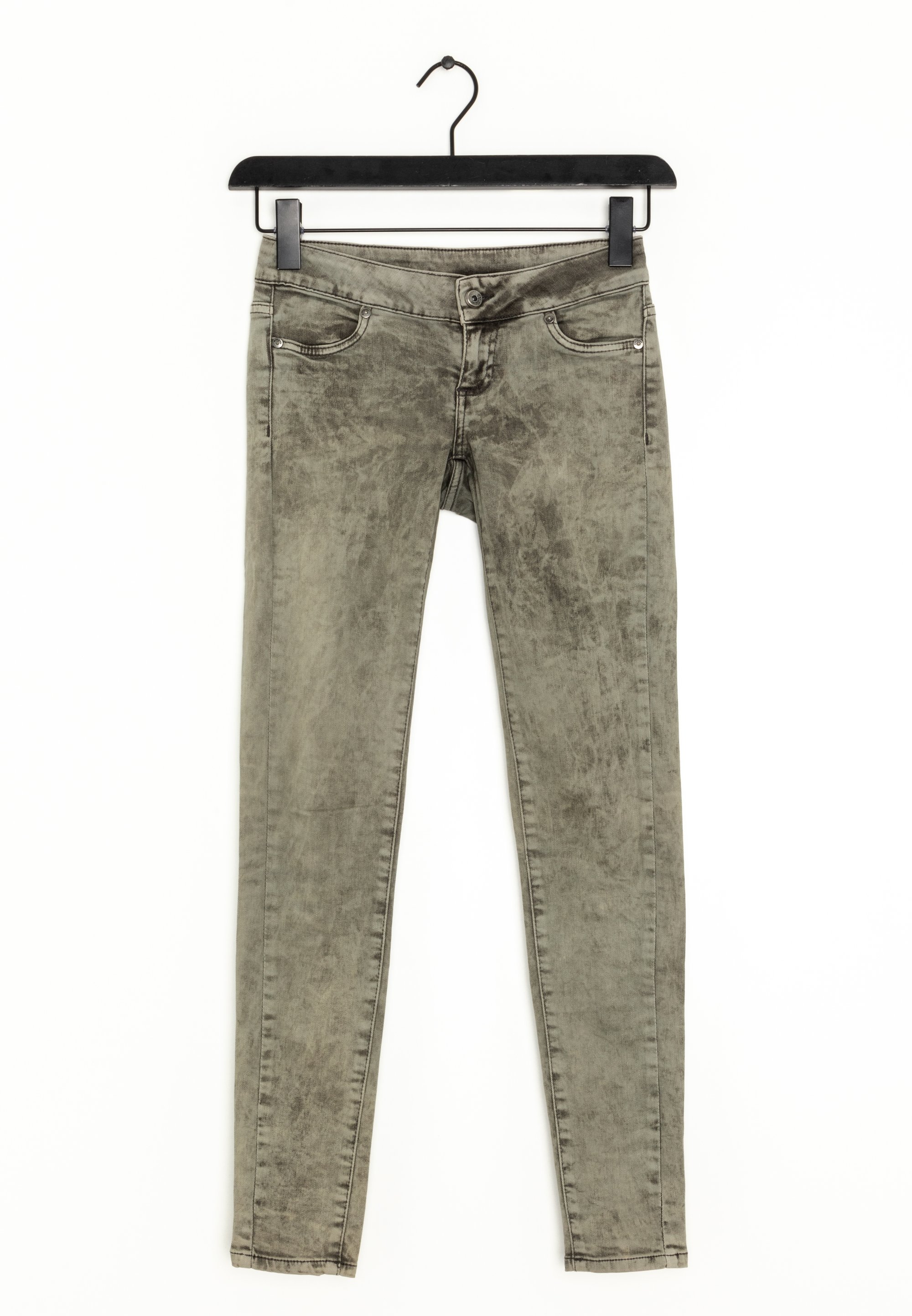 Mango Vaqueros rectos green/verde (Segunda mano)