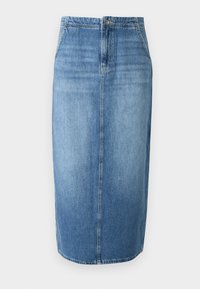 ONLANN LONG SKIRT - Jeansrock - medium blue denim