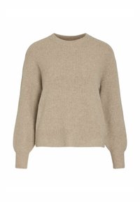 Vila Damen Strickpullover Rundhals - Zeitloser Langarm Pullover Für Herbst
