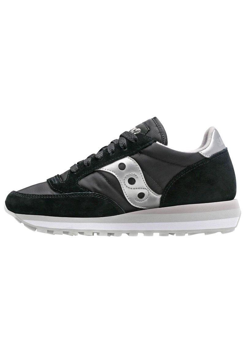 Saucony - JAZZ TRIPLE - Matalavartiset tennarit - black/silver, Suurenna