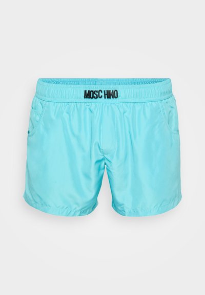 MOSCHINO SWIM SHORT BOXER - Fürdőnadrág - light blue