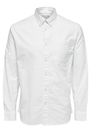 Selected, SLHREGRICK-OX FLEX SHIRT LS W NOOS - Vapaa-ajan kauluspaita - white