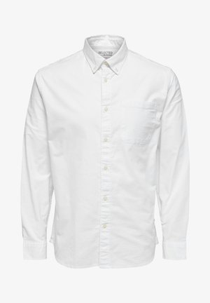 Selected, SLHREGRICK-OX FLEX SHIRT LS W NOOS - Vapaa-ajan kauluspaita - white