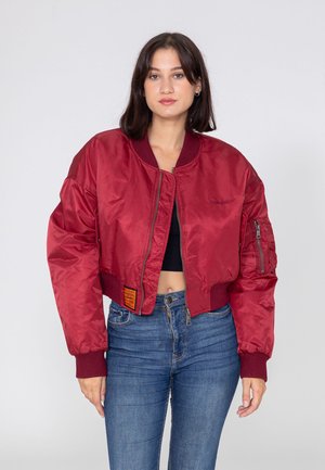 ORIGINAL UNISEX - Bomber Jacket - burgundy