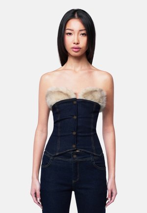 DESI - Top - blue denim