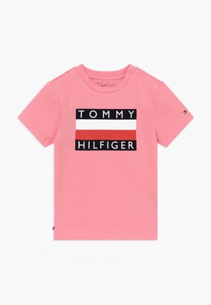 BABY FLAG - T-shirt con stampa - pink
