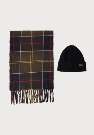 Barbour, SWINTON GIFT UNISEX SET - Плетена шапка - multi-coloured