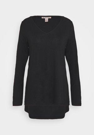 Long sleeved top - black