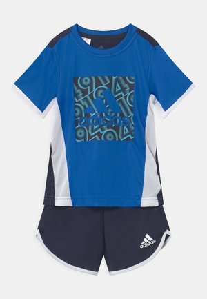 SET - Triko s potiskem - blue/legink/white