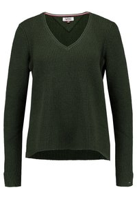 Tommy Jeans Stickad tröja - dark green
