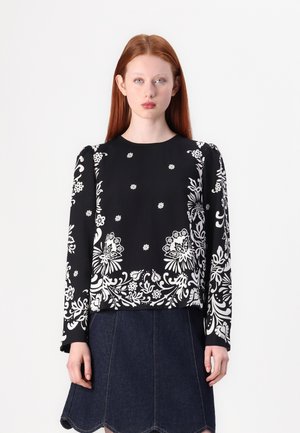 YASMALENA - Bluse - black