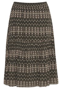 FRBATRIBE - A-snit nederdel - green ink mix