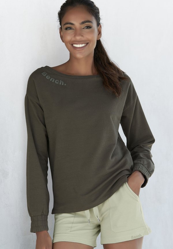 Sweatshirt - dunkelgrün