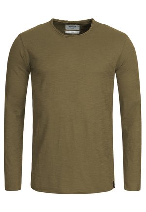 INDICODE JEANS, LONGSLEEVE WILLBUR - Langarmshirt - dark green
