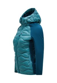 Peak Performance HELIUM HYBRID HOOD - Pūkinė striukė - petrol