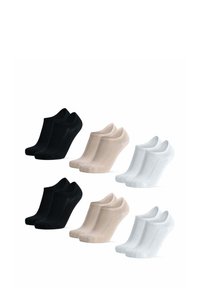 Danish Endurance 6-PACK - Socquettes - beige black white
