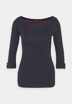 Langærmet T-shirt - khaki