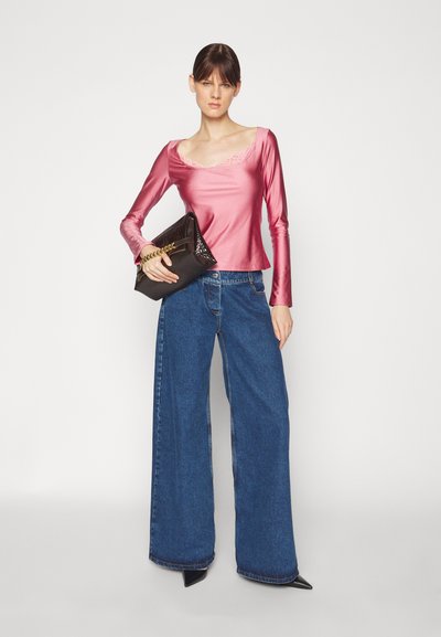 Vaillant FITTED LONG SLEEVED WITH ASYMMETRICAL DETAIL - Μπλούζα με μακριά μανίκια - blush
