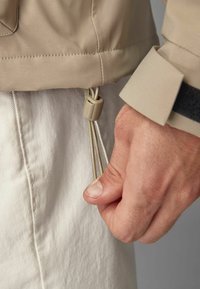 Next ZIP THROUGH - REGULAR FIT - Regenjacke / wasserabweisende Jacke - dark stone
