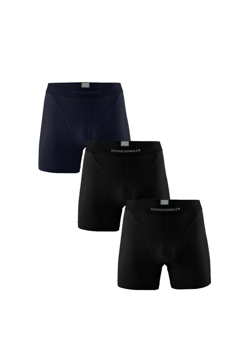 MUCHACHOMALO Boksarice - black black blue
