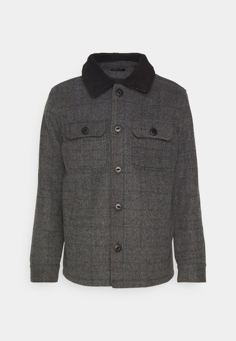 Brave Soul Lichte jas grijs