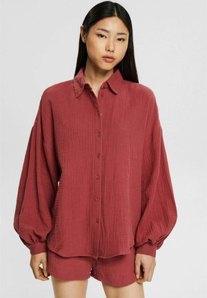 OVERSIZE - Camicia - terracotta