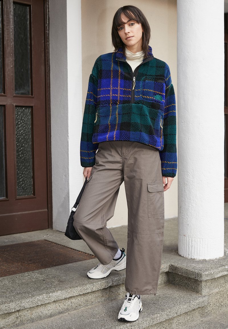 the north face jacquard extreme pile pullover sweater