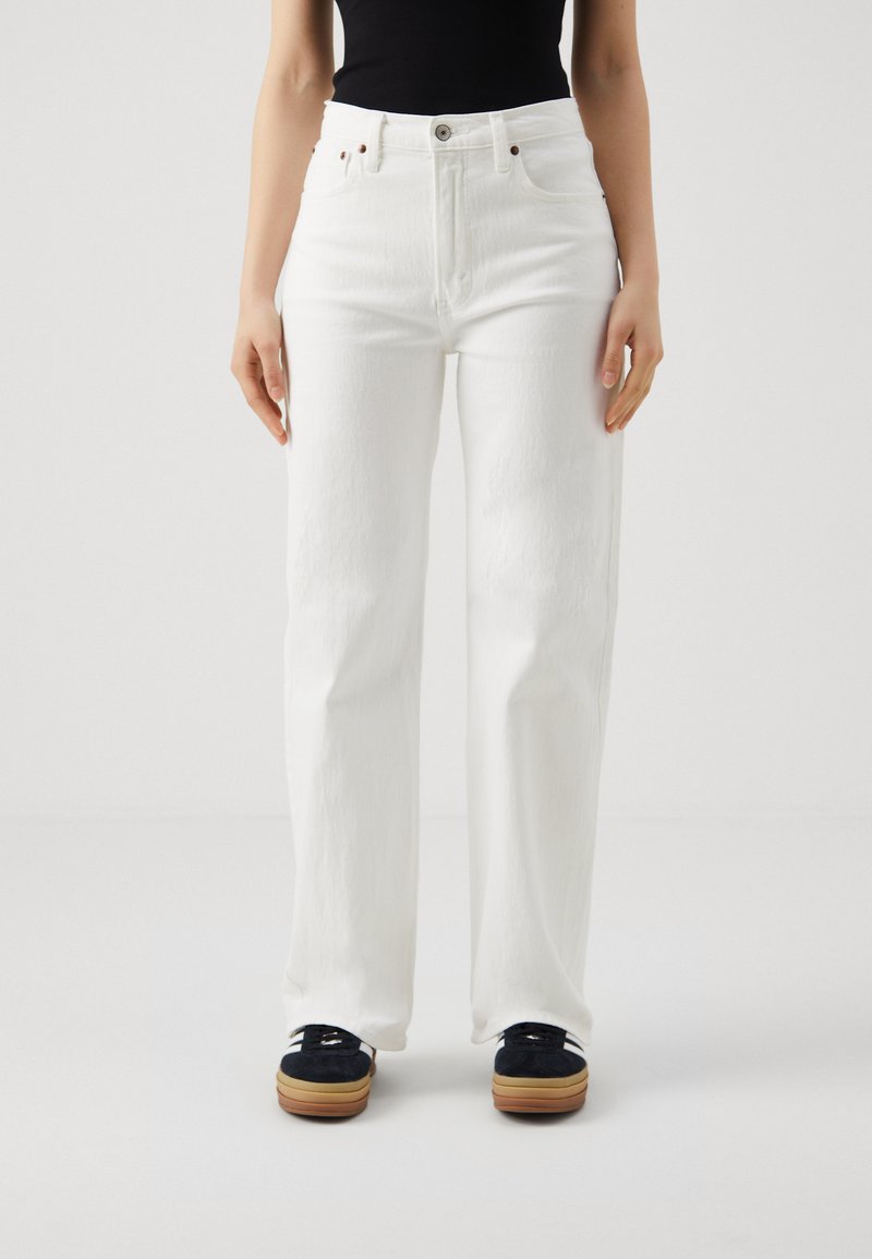 Abercrombie & Fitch Jeans Relaxed Fit white clean/white denim