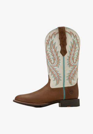Ariat, ROUND UP TOE STRETCHFIT - Cowboy-/Bikerlaarsjes - sandstorm